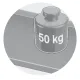Étagère murale professionnelle Novameta LSI1-70/30/33