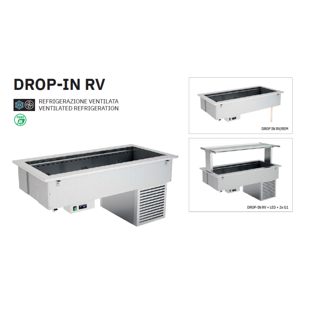 MARMIT FROID AVEC VENTILATEUR DROP-IN-3RV