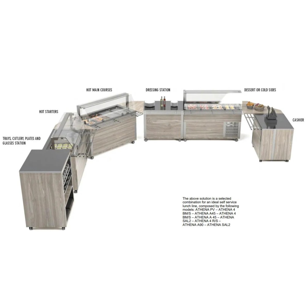 MODULE D'ANGLE 45° ATHENA A 45