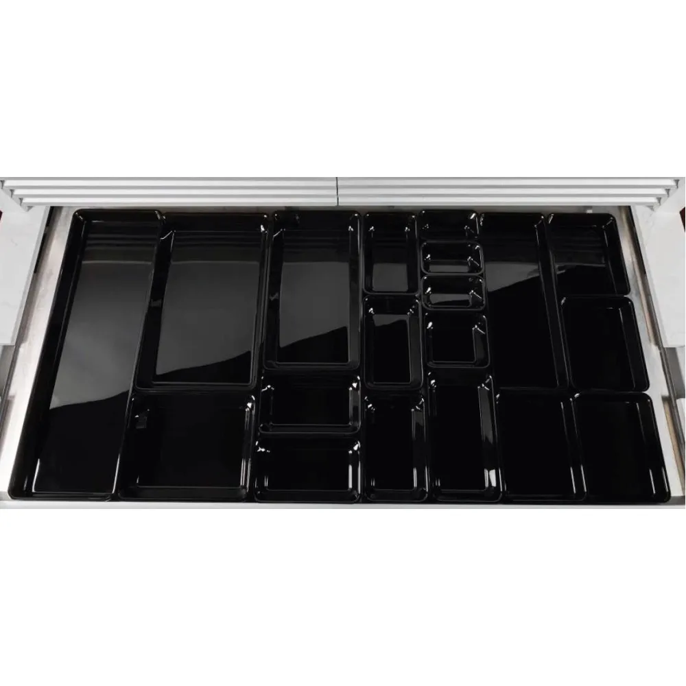 Bac gastronorme noir en acrylique GN 3/4 - Dupont A00006603