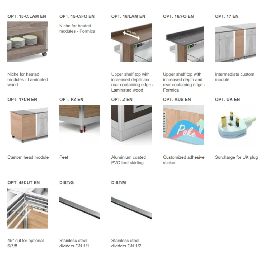BUFFET CHAUD-MARMIT ATHENA 3 BM/W