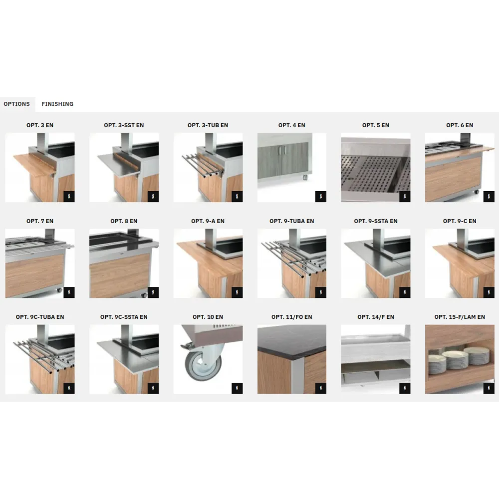 BUFFET RÉFRIGÉRÉ ATHENA 6 R