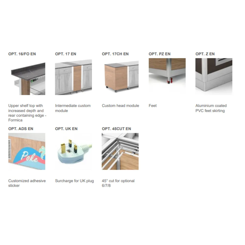 BUFFET CHAUD-MARMIT ATHENA 6 BM/W