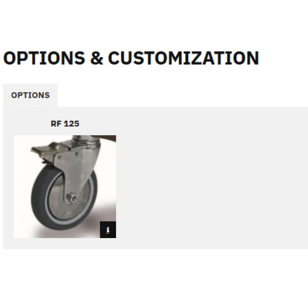 ROUE DE TRANSPORT BACCO RINF