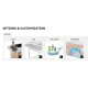 CHARIOT BAIN MARIE AVEC LAMPES HALOGÈNES COMPASS 3 HALO SEP