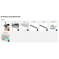 CHARIOT RÉFRIGÉRÉ COMPASS 2 RÉF