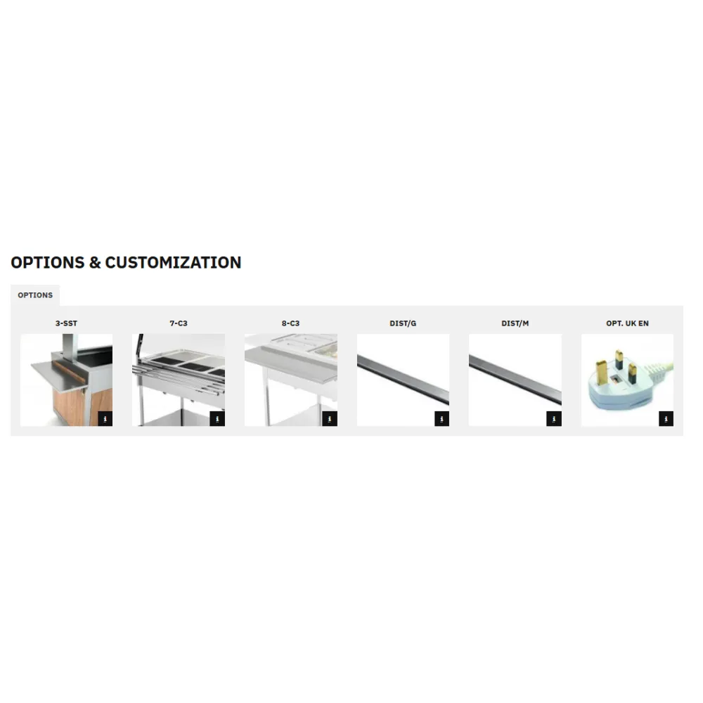 CHARIOT RÉFRIGÉRÉ COMPASS 3 REF