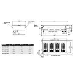 MARMIT CHAUD AVEC CHAUFFAGE À SEC DROP-IN 2 DRY