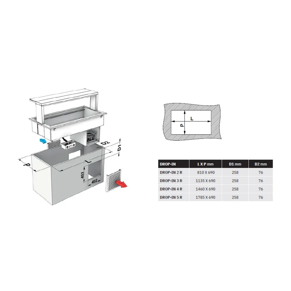 MARMIT FROID DROP-IN-5R