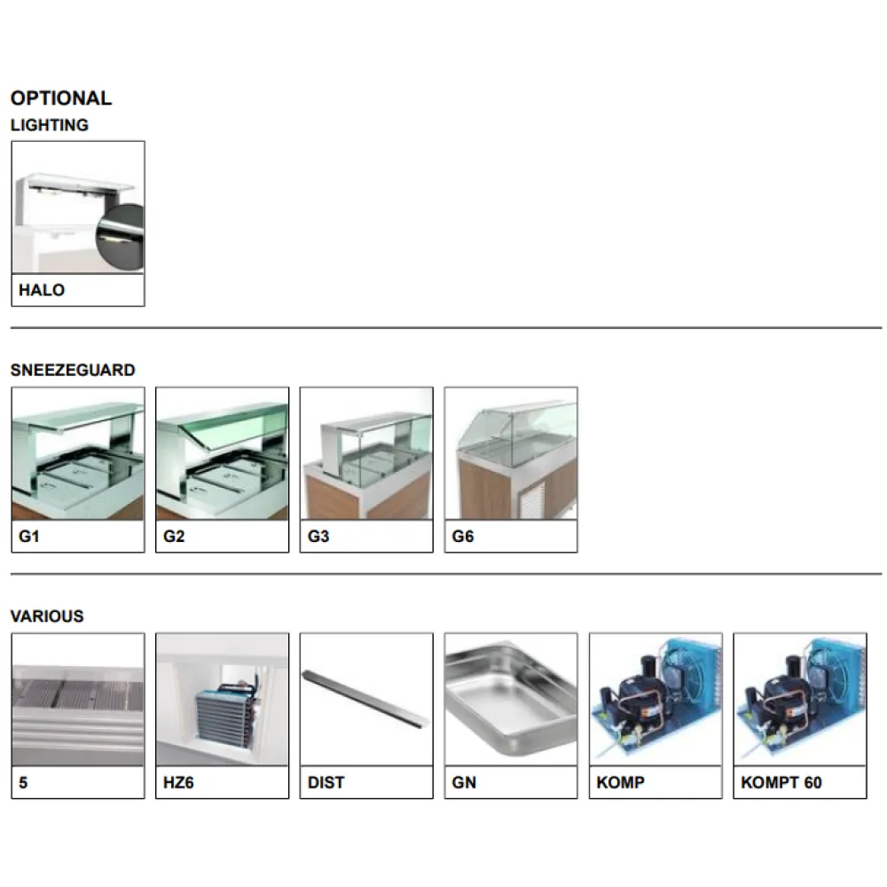 MARMIT FROID AVEC VENTILATEUR DROP-IN-3RV