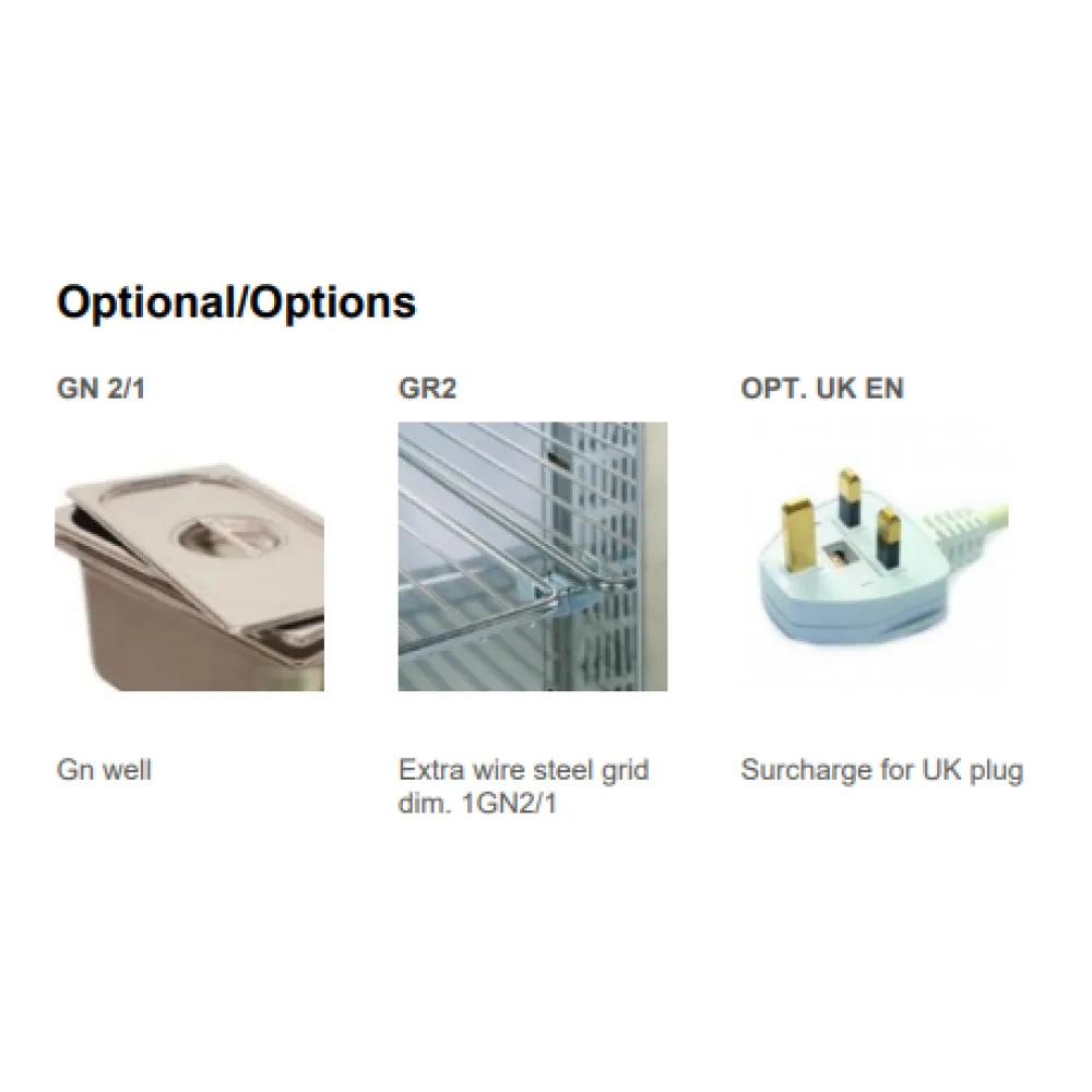 RÉFRIGÉRATEUR SUR ROUES POUR CONTENEURS GN FRIGOVEGA 2 C20