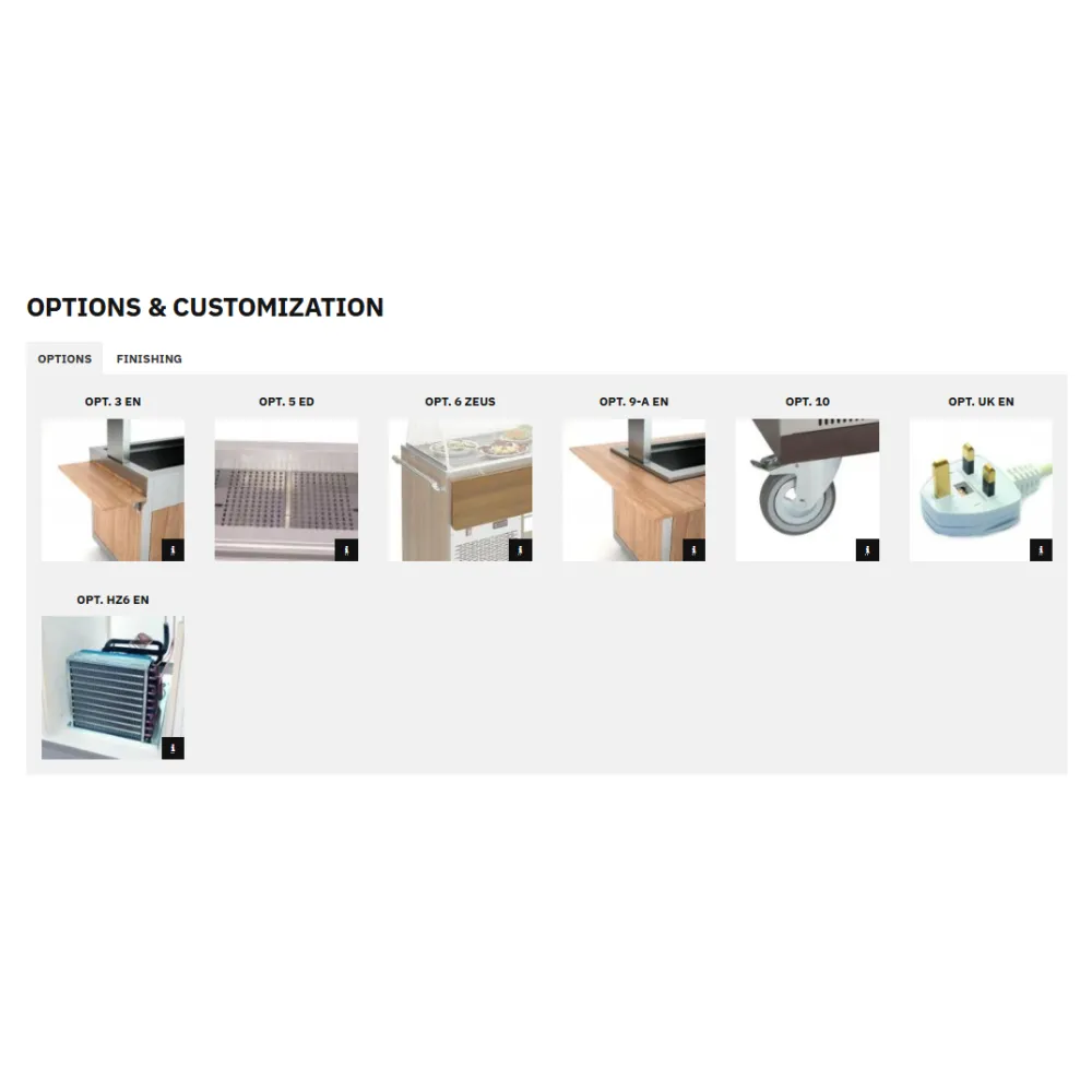 CHARIOT BUFFET GIUNONE REF