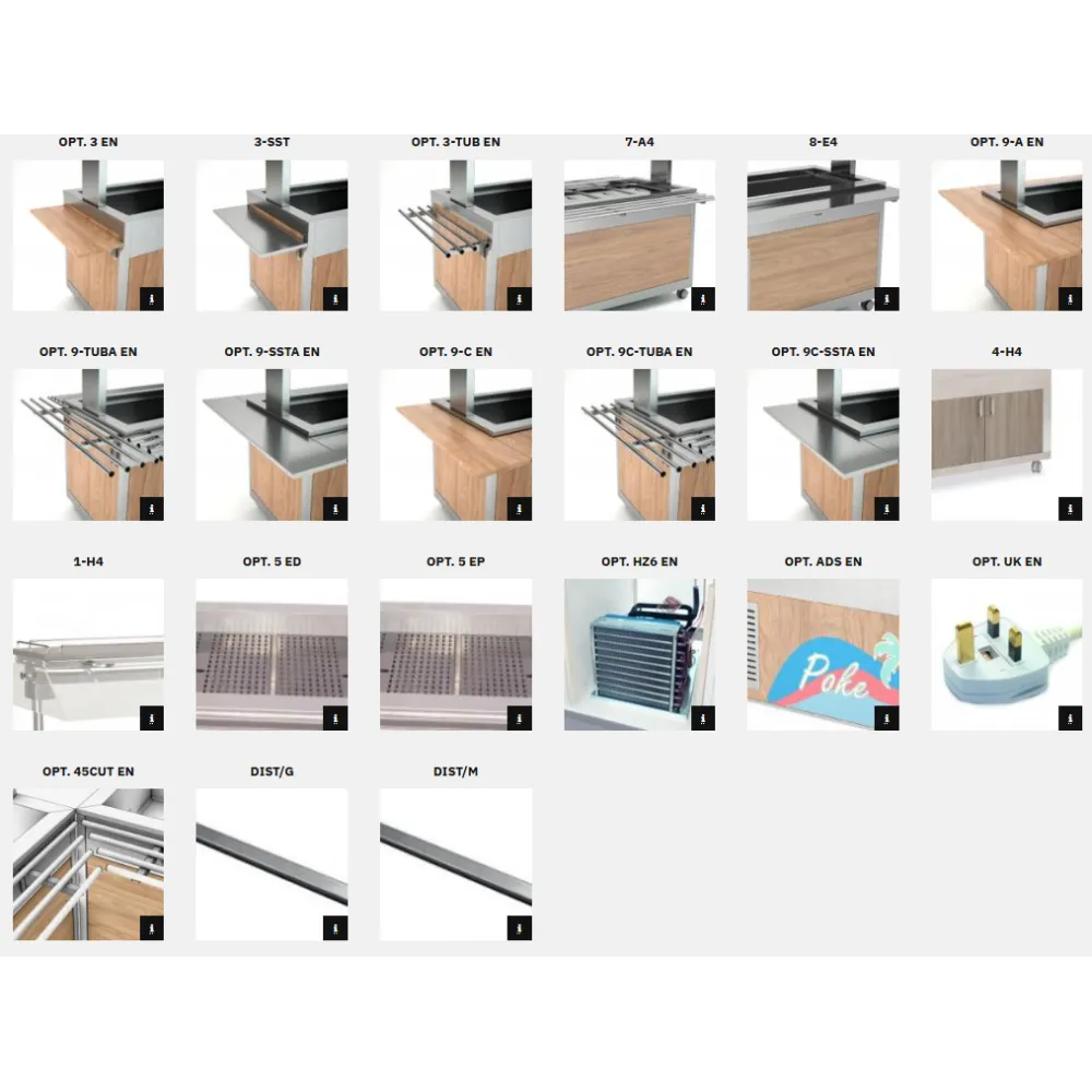 BUFFET RÉFRIGÉRÉ HAPPY 4R