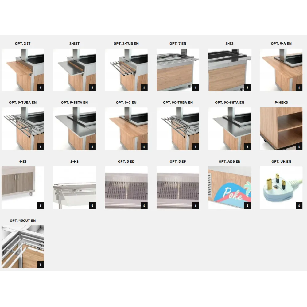 BUFFET RÉFRIGÉRÉ HEKO 5R