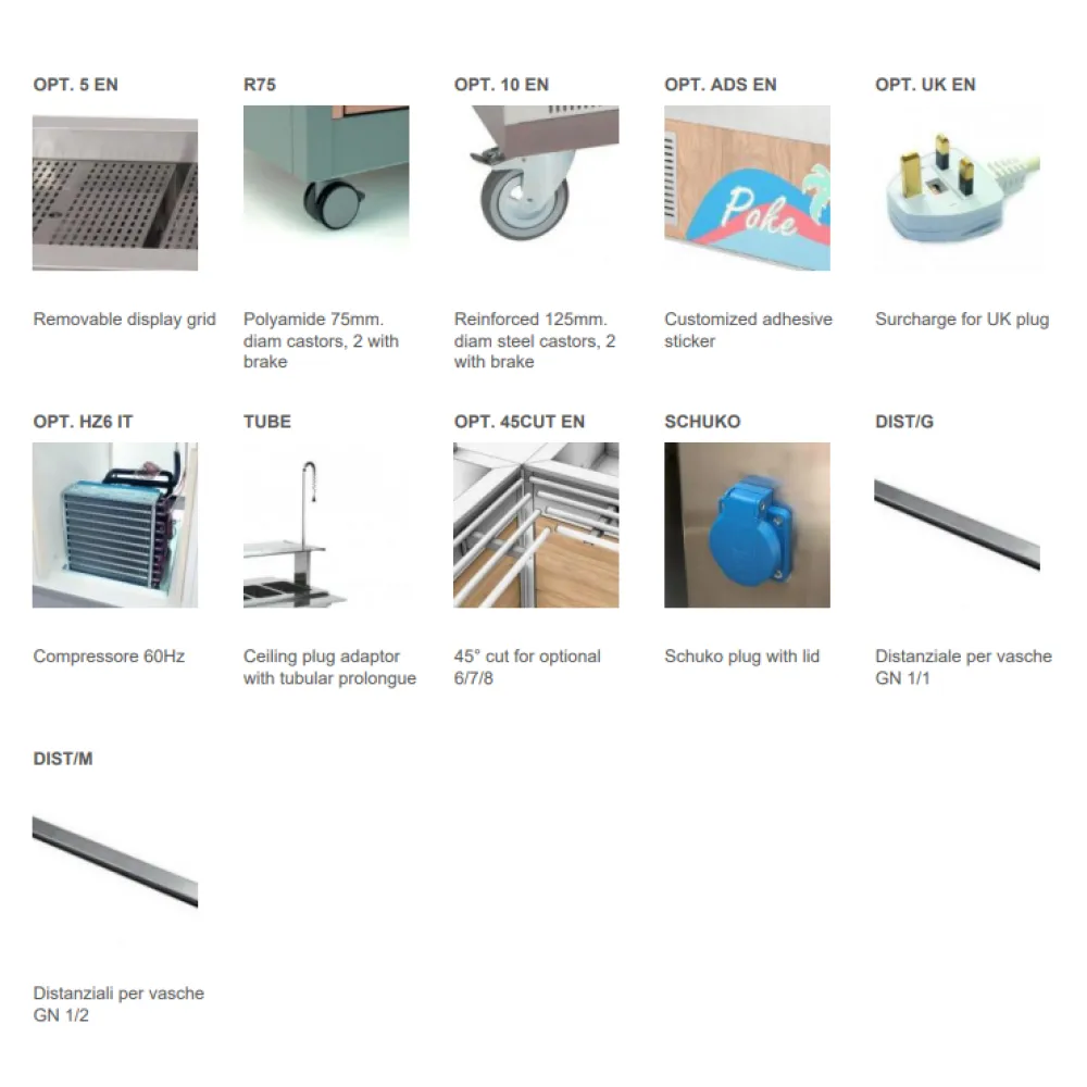 BUFFET FROID AVEC VENTILATEUR KIDS 3 RV