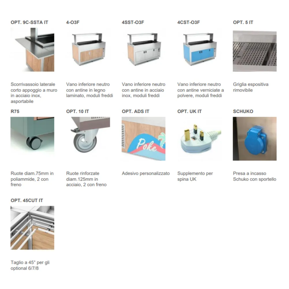 BUFFET RÉFRIGÉRÉ ENFANTS KIDS 5R