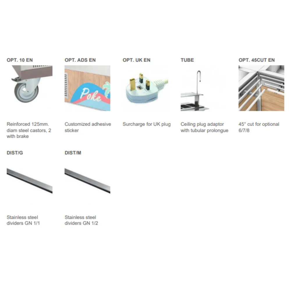 BUFFET CHAUFFANT A CHALEUR SECHE OMNIA 5 DRY