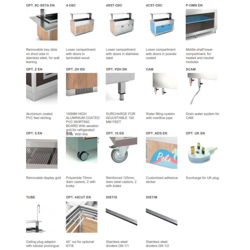 BUFFET CHAUD OMNIA 5BM