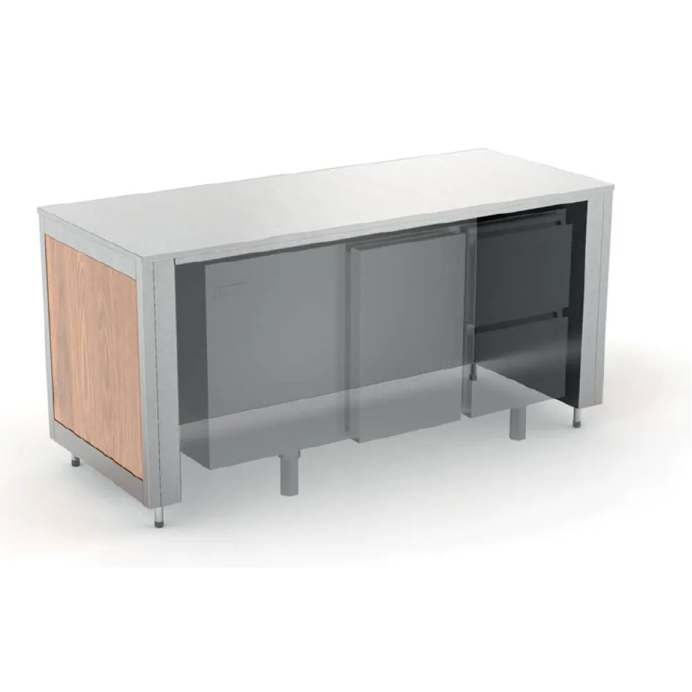 ROLL-IN MODULE NEUTRE AVEC PLAN DE TRAVAIL OMNIA 5CN/T