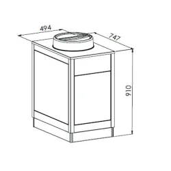 DISTRIBUTEUR D'ASSIETTES OMNIA PLC N18