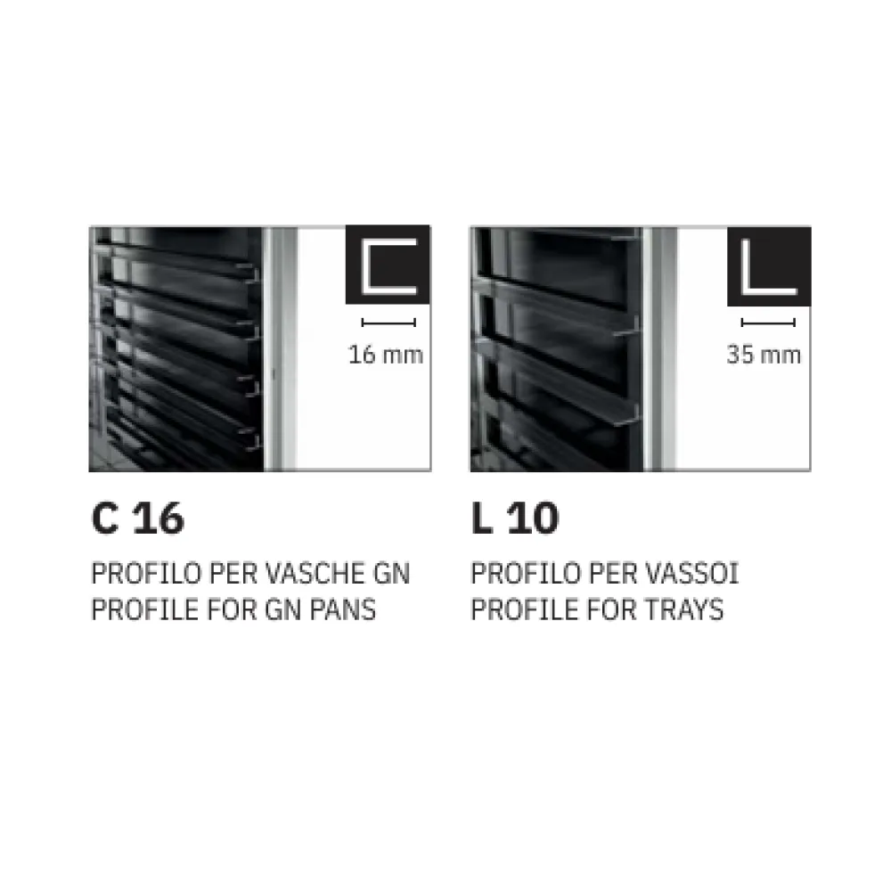 ARMOIRE CHAUDE INOX SUR ROULETTES THERMOVEGA 1 C16