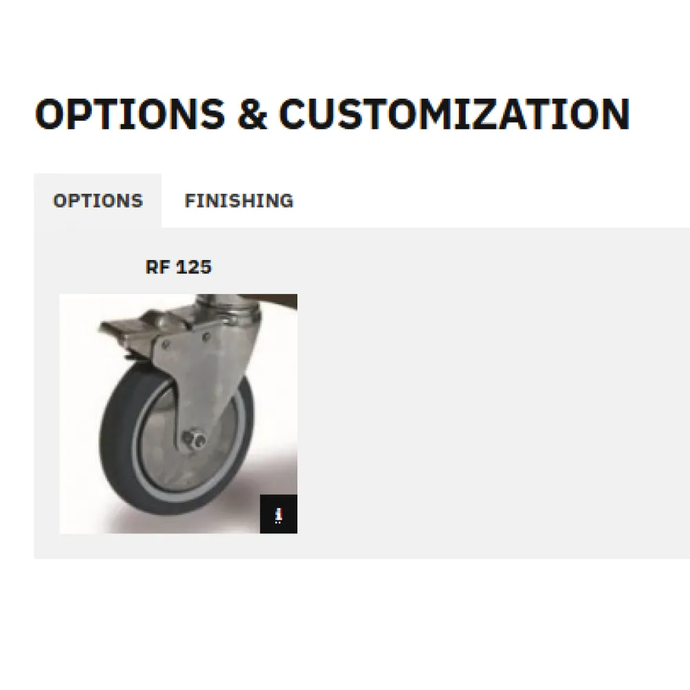 CHARIOT POUR ARMOIRE ET PANIERS VEGA 60x40 L10