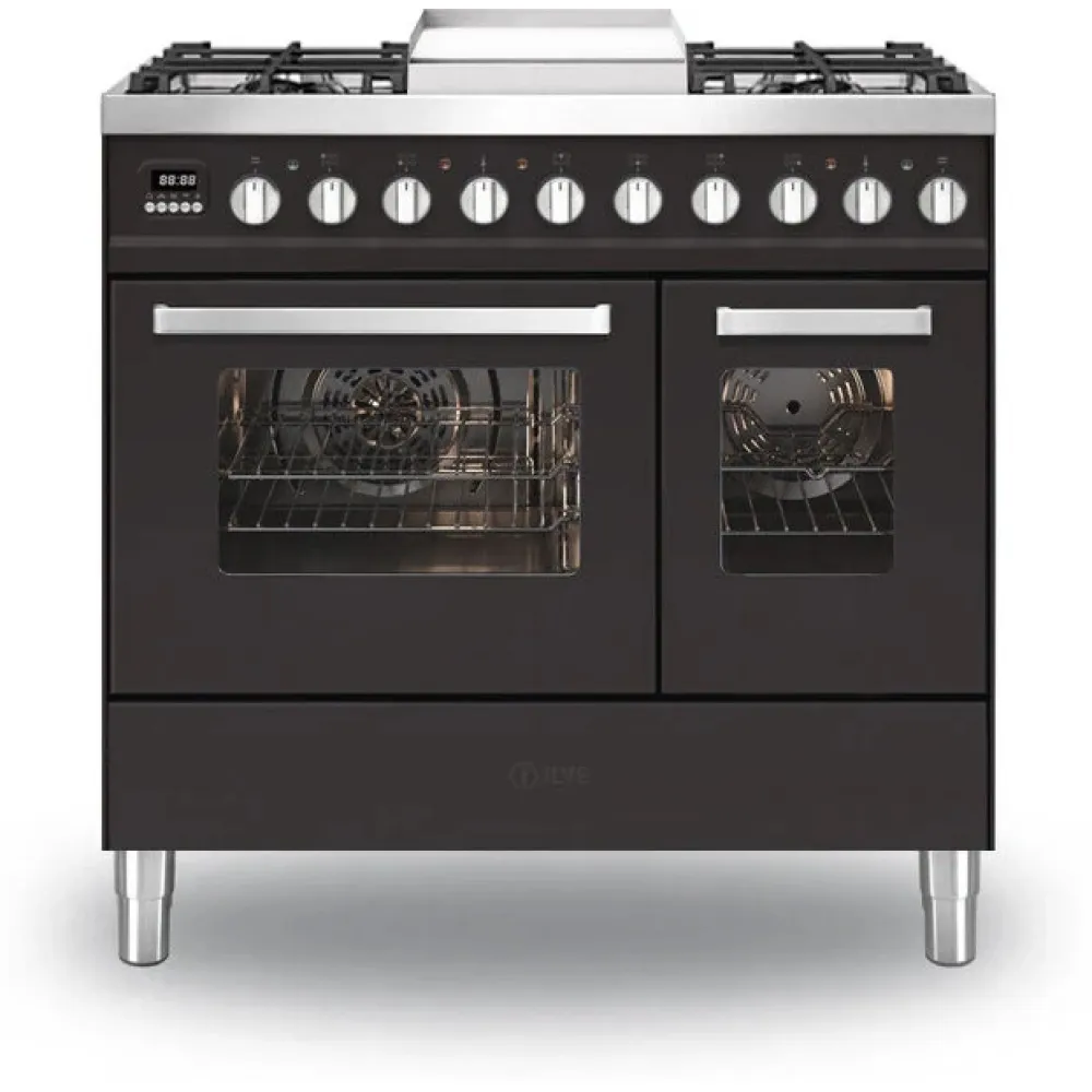Cuisinière avec four Pro Line 90 cm LD09FWM3 6 feux avec plaque de cuisson