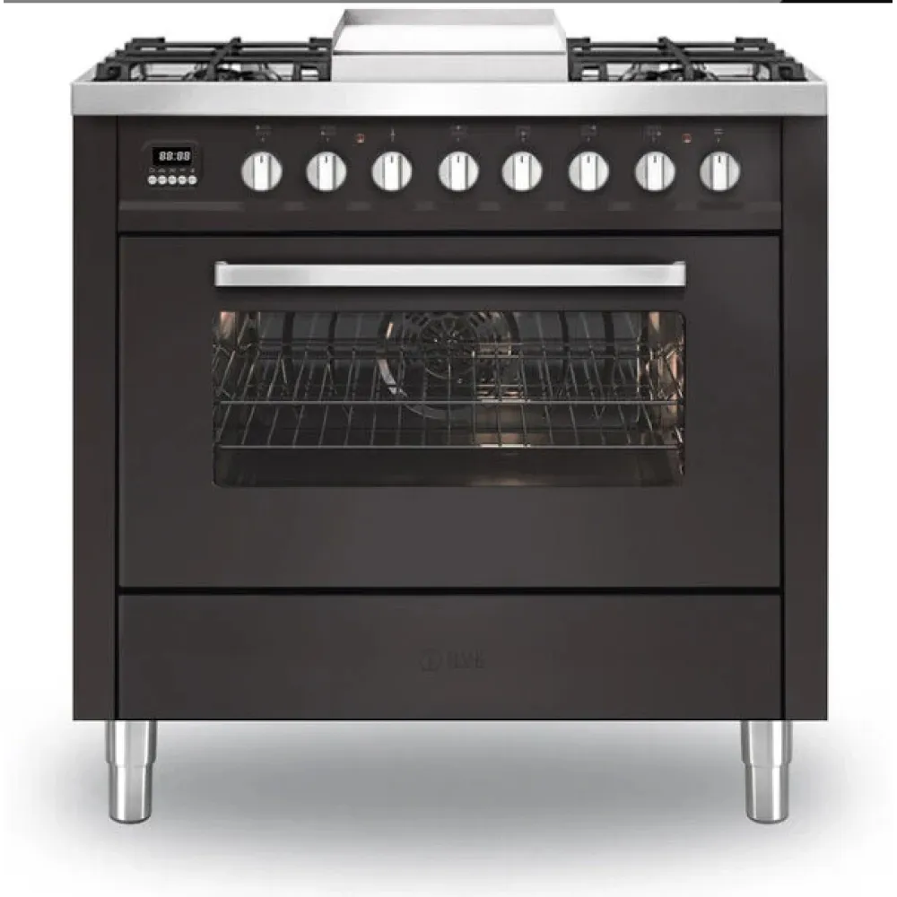Cuisinière avec four Pro Line 90 cm L09FWM3 6 feux avec plaque de cuisson
