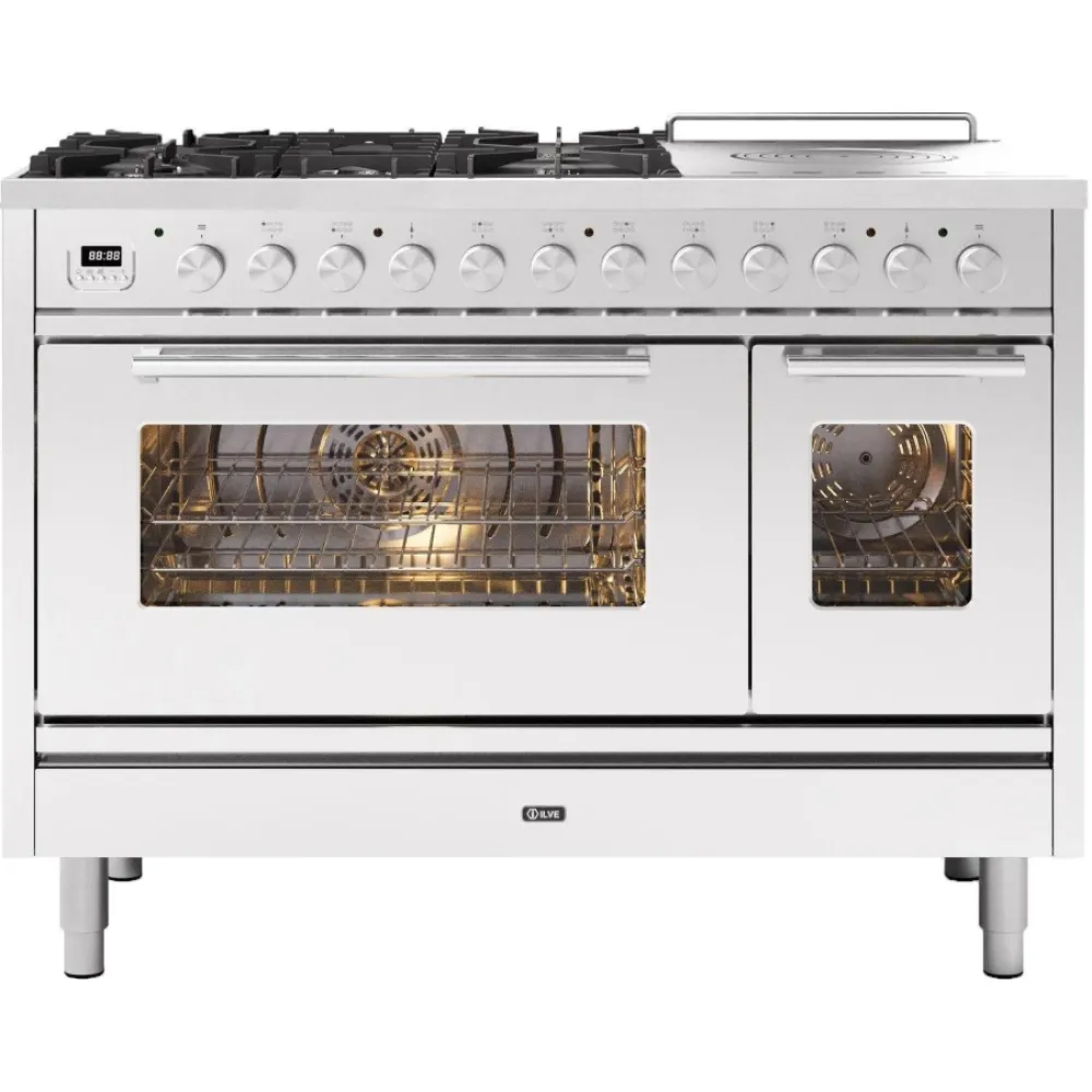 Cuisinière avec four Professional Plus 120 cm P12SWE3 5 feux + zone de cuisson agrandie