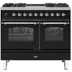 Cuisinière avec four 100 cm Nostalgie PD10INE3 4 feux + 2 induction