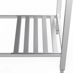 Plonge batterie un bac avec châssis 800