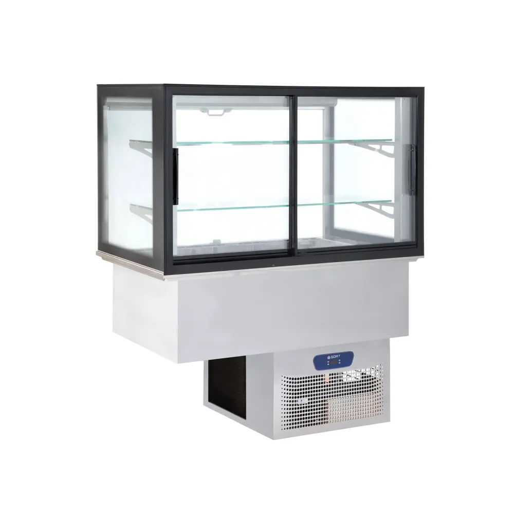 Vitrine réfrigérée avec portes coulissantes 1200x700x1440