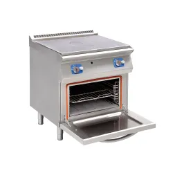 Table de cuisson à gaz avec four à gaz 15,7 KW