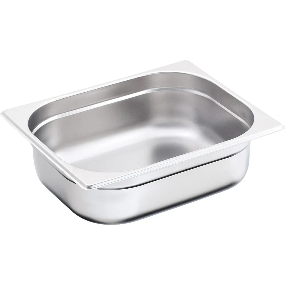 GN1/2 Récipient en acier inoxydable, h-100 mm BASIC
