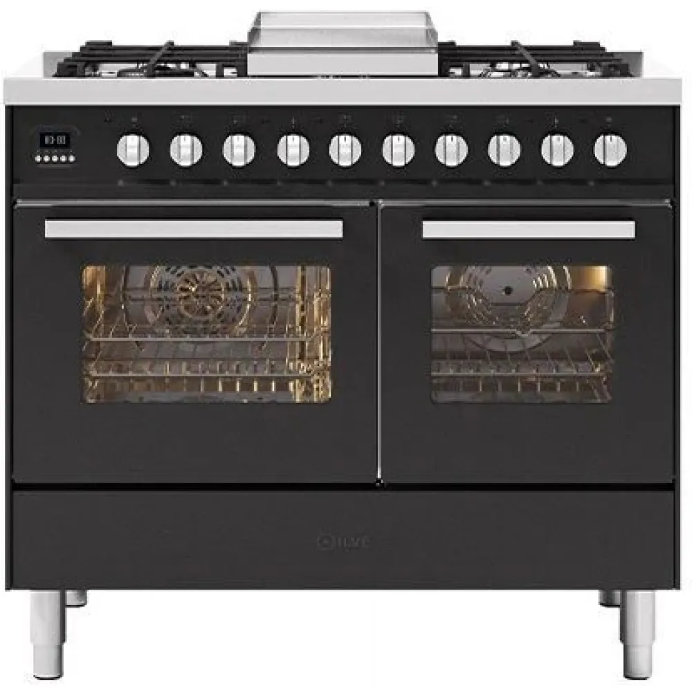 Cuisinière avec four Pro Line LD10FWM3 100 cm 6 feux avec plaque de cuisson