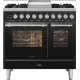 Cuisinière avec four Professional Plus 900 mm PD09FWE3 6 feux avec plaque de cuisson