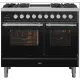 Cuisinière avec four Professional Plus 900 mm  PD09IWE3 4 feux + 2 induction