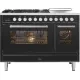 Cuisinière avec four Professional Plus 120 cm P12SWE3 5 feux + zone de cuisson agrandie