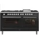 Cuisinière avec four Professional Plus 150 cm P15FWE3 9 feux avec plaque de cuisson