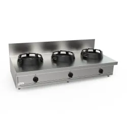 Cuisinière WOK à gaz 1500x700mm LS03150070BB