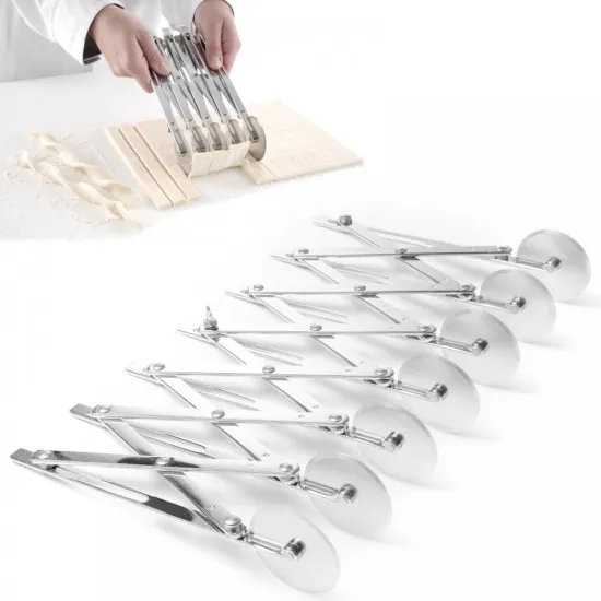 Coupe-pâte, rouleaux