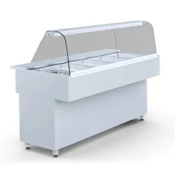 Vitrines chaudes pour cantines
