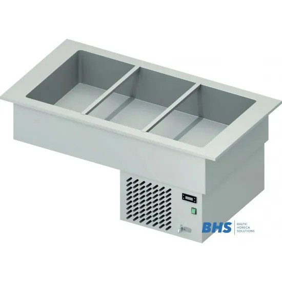 Bacs drop‑in froids encastrables