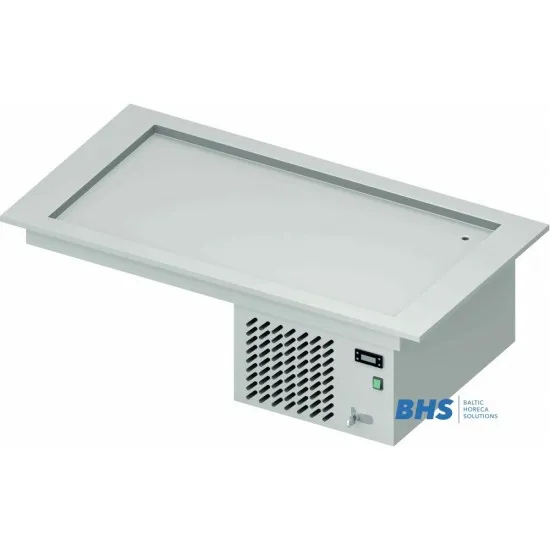 Surfaces drop‑in froides encastrables