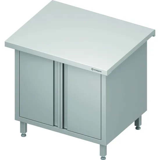 Comptoirs neutres fermés avec portes