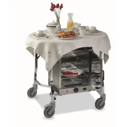 Chariots de service en chambre pour hôtels