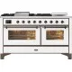 Cuisinière avec four Ilve Majestic M15FSDNE3 150 cm 5 feux +1 zone de cuisson étendue +double zone de grillage