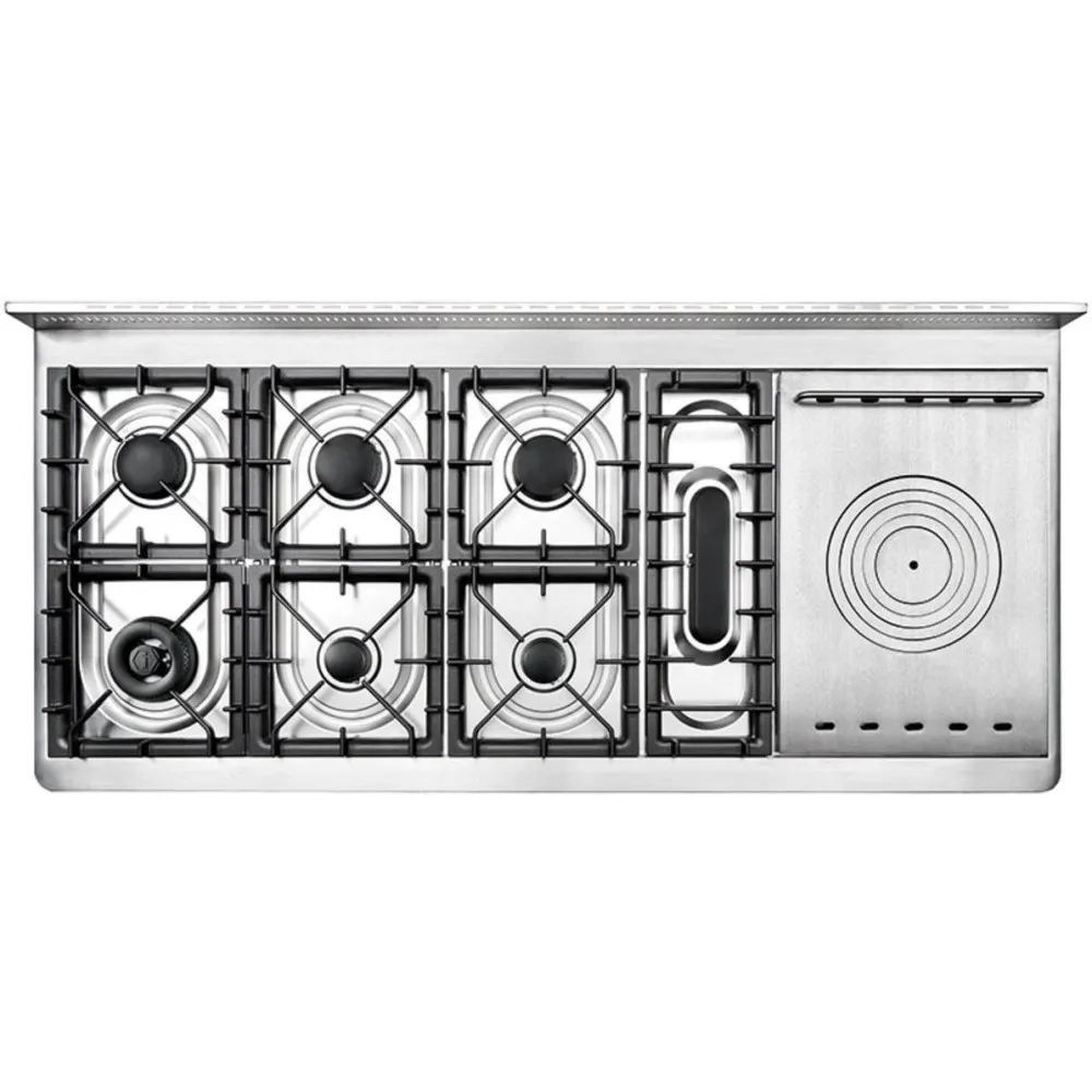 Cuisinière avec four Ilve Majestic M15SDNE3 150cm 7 feux + 1 zone de cuisson étendue