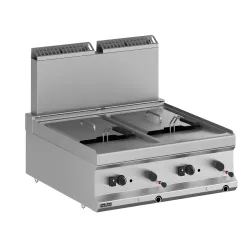 Friteuse à gaz  9+9 l MFRG77T