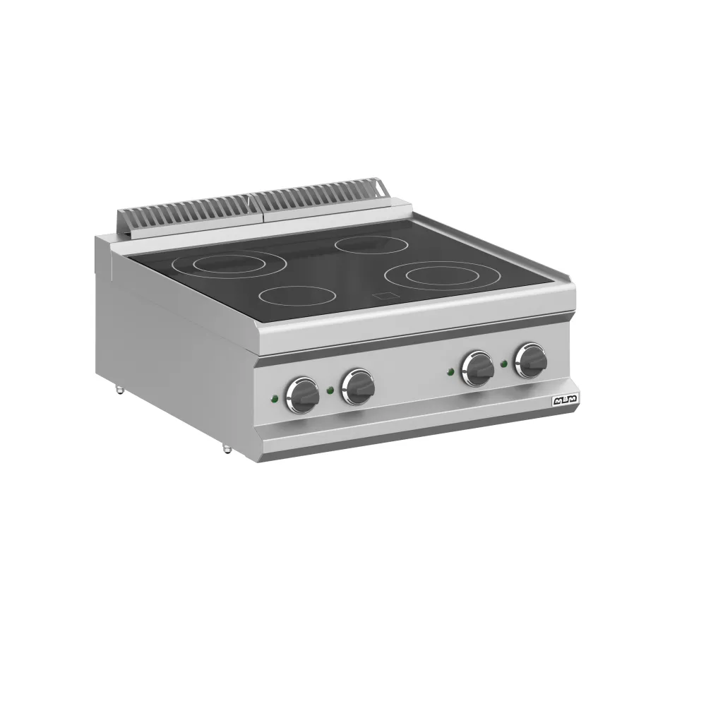 Plaque de cuisson vitrocéramique 4 zones 8.6 kW